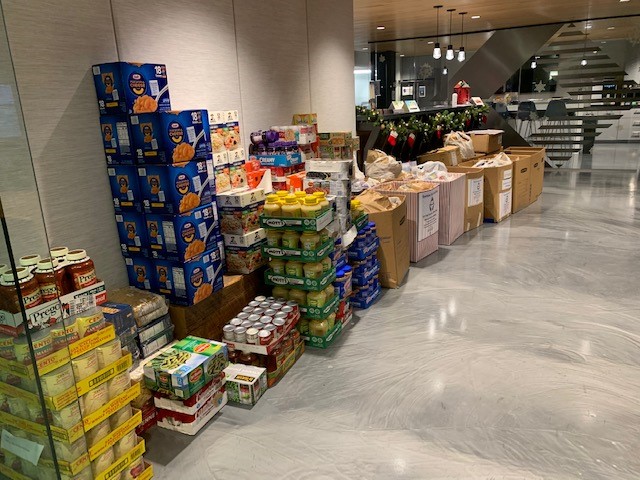 StructureTone's tweet photo. Thanks to everyone at #StructureTonePhiladelphia for contributing to our holiday #fooddrive. Together we hope we helped make the season brighter for families in need. #strongertogether https://t.co/4XDA9FMRYX