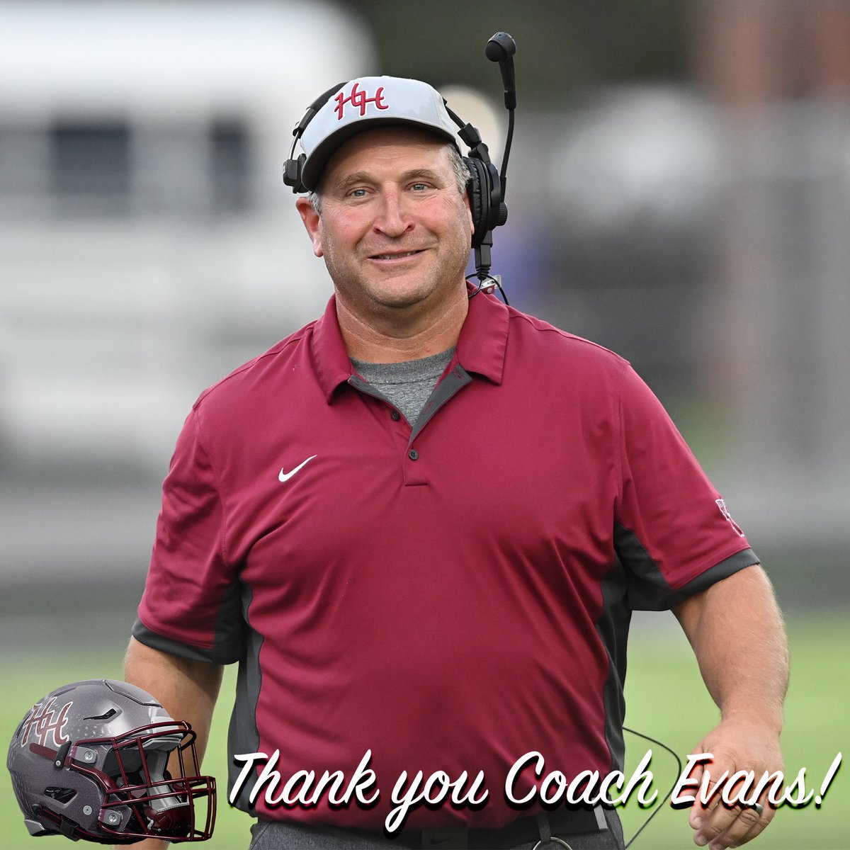 HHSBengalsFB's tweet photo. Today, Coach Scott Evans announced his retirement as head coach of the Helena High Bengals. Arriving in the Fall of 1993, Scott impacted the lives of countless players, coaches, and families. Thank you Scott and best of luck in the future! #mtscores https://t.co/LPRLxFe5UY