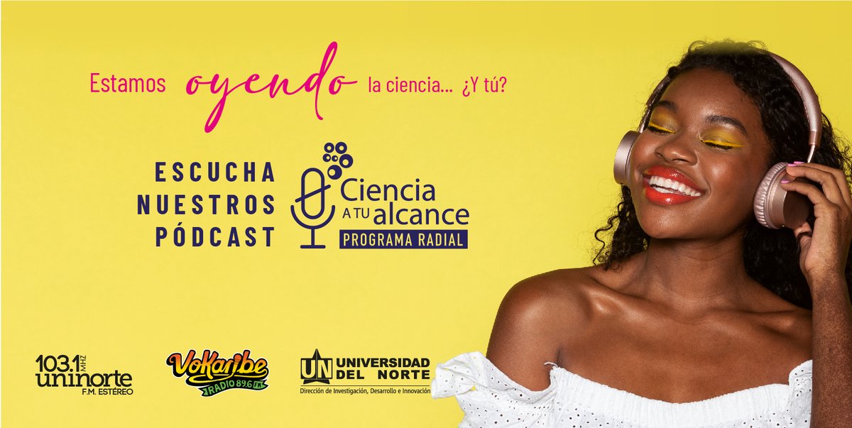 Cata_radio's tweet photo. Escucha los pódcast de la #temporada2021. Escoge el tema de tu interés, comparte y di con nosotros #EstamosOyendoLaCiencia 👇

https://t.co/wxUkKCfhDQ https://t.co/qAWzMgISH2