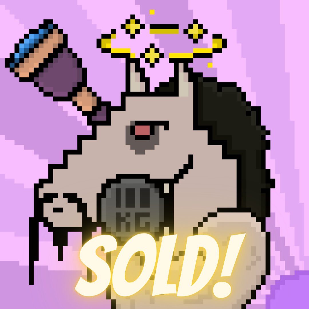 UnicornsNft_MOU's tweet photo. 🦄 MYSTICAL UNICORN #98 is SOLD 🔥🔥

Congratulation to the new buyer 🎉

🤟 0.005 ETH
⛽ NO GAS FEES

More mystical unicorns can be found on
https://t.co/2qtyoyFRvq

#NFT #NFTs #NFTCommunity #NFTcollectibles #NFTcollection #unicorn #NFTGame #nftart https://t.co/MxEWukNd6x