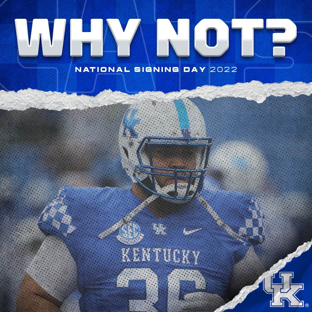 Welcome to the family! Great #NSD22 for @UKFootball

#BBN #WhyNot #RecruitAndDevelop 😼🏈