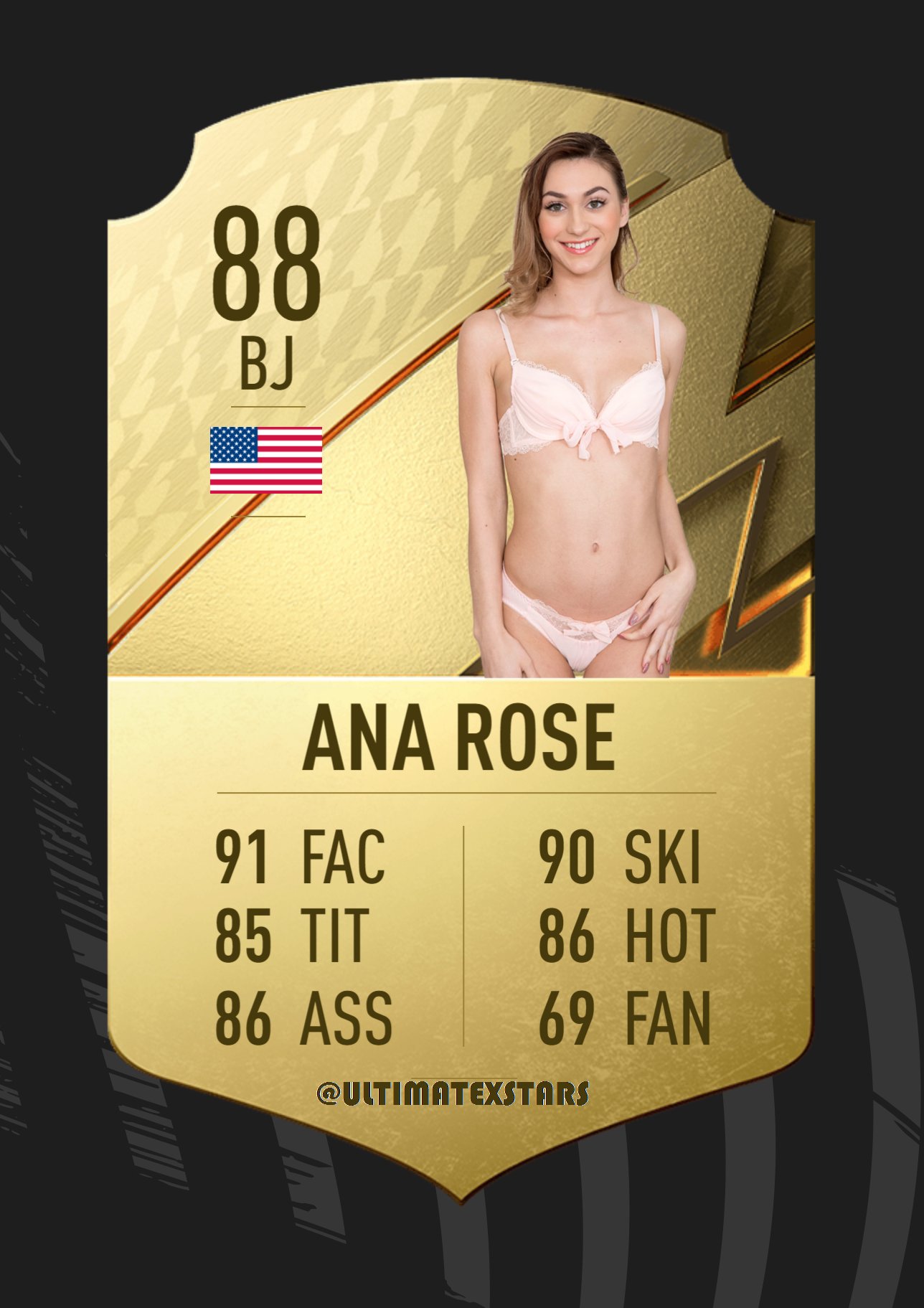 UXS2⚽💦 (onlyFUTCARDS) on X: Ana Rose 🇺🇸 #futcard #fut22 #card64  t.conpXis3NEk1  X