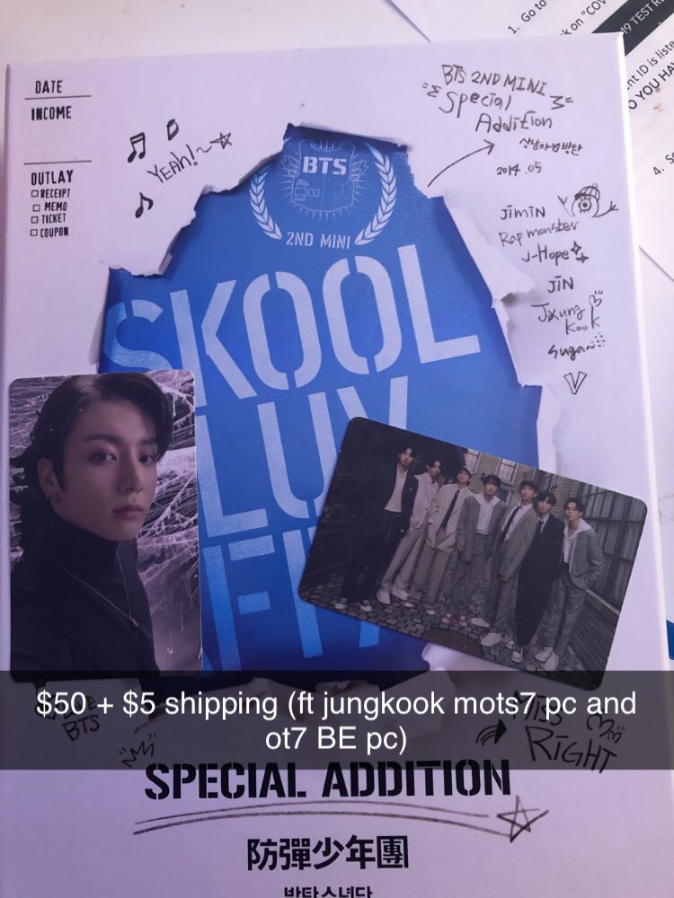 EM0NJK's tweet photo. ‼️SELLING BTS AND TWENTY ONE PILOTS MERCH THROUGH 12/21‼️‼️
Items will be shown here, please dm for any questions + if you are interested. I take cashapp venmo and paypall thru the username audreyjgill. PLEASE RT‼️‼️ https://t.co/o7iJKEgj68