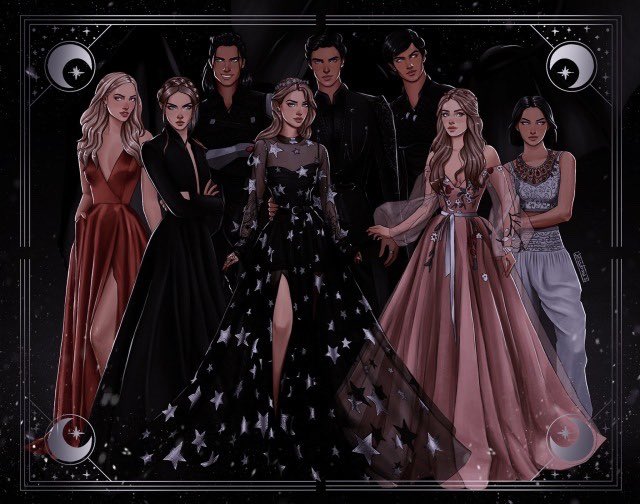LOVERLOUIES's tweet image. i just think the acotar inner circle