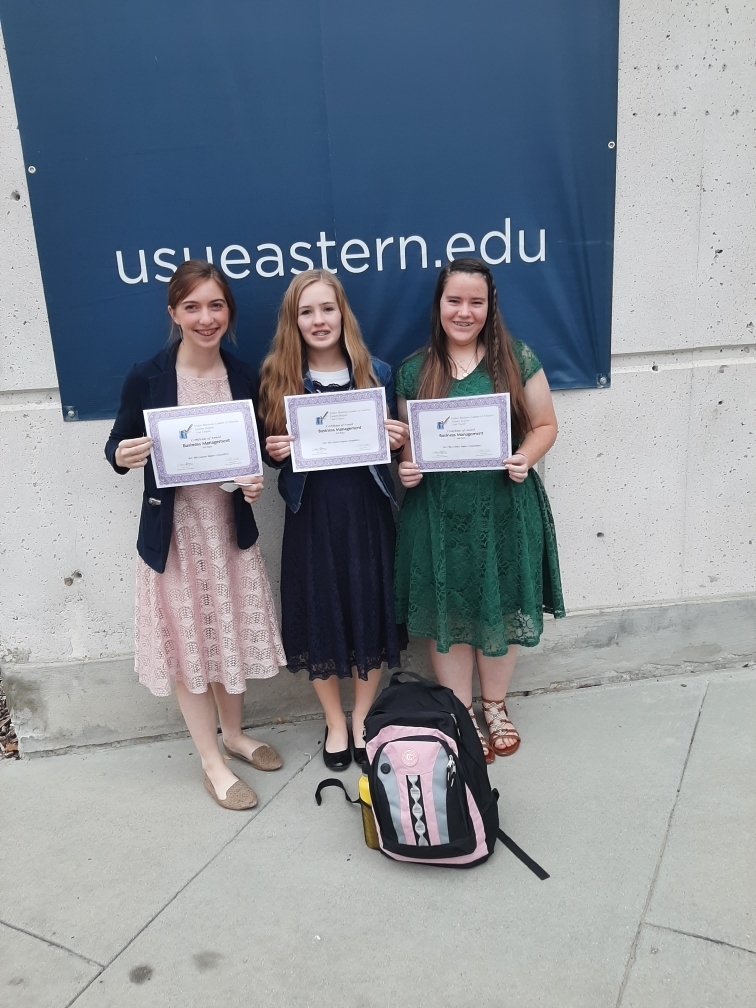 Congratulations to the FBLA Business Management team who placed third at region competition.