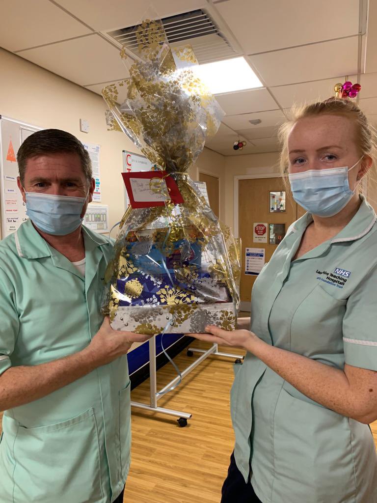 A lovely gift delivered to Hazelwood from Southlands High School 🎁 #lancashireteaching #lthtr