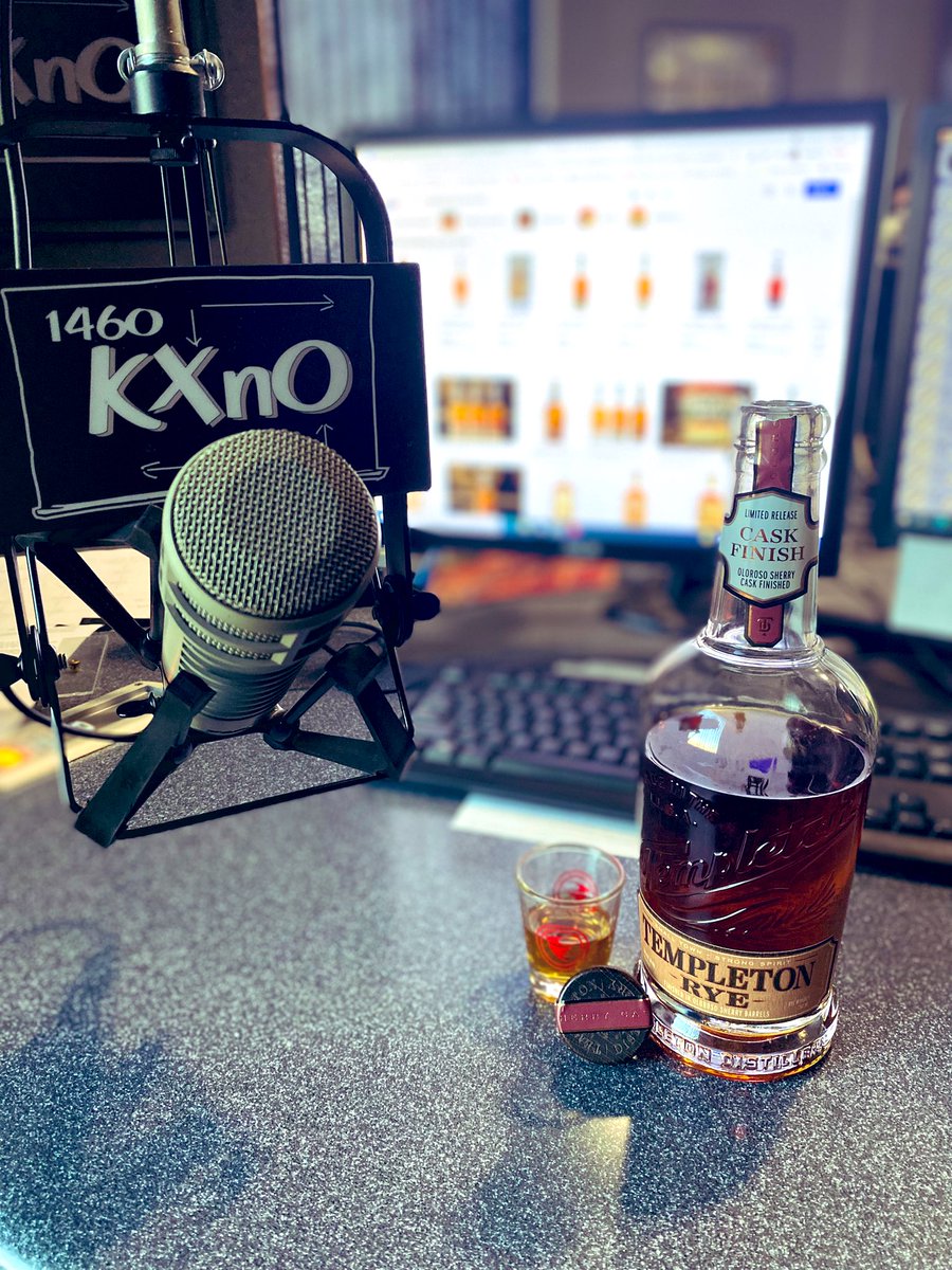 Hey @KXnOFanatics we are tasting a little <a href="/TempletonDist/">Templeton Distillery</a> Oloroso Sherry Cask Finished Rye Whiskey and it is terrific!!  Just bought 2 more cases for Ken’s…Not So Secret Speakeasy and one for The Library.  Enjoy some with friends and family this holiday season.
