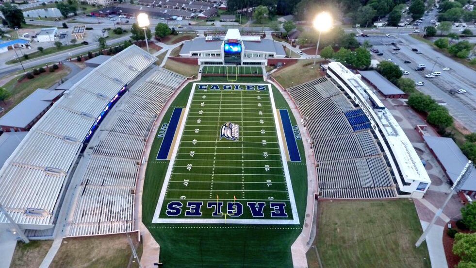 Extremely blessed and excited to say that I will be continuing my academic and football career at Georgia Southern University! #GoEagles #GATA @CoachRyanAplin @GSCoachHelton @GSAthletics_FB