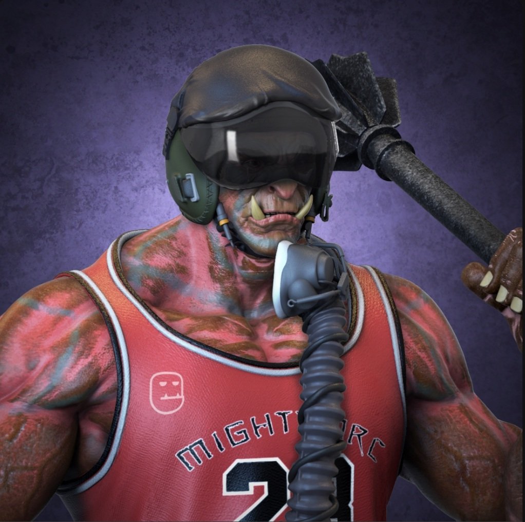 SOL_Shenanigans's tweet image. Making my way to follow those in the @Mighty_Orc familia!