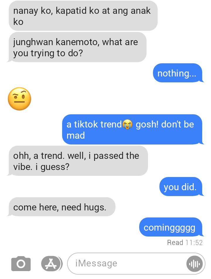 skylewritez's tweet image. sanctuary!yoshihwan one tweet
— yoshi's respond to "nagchat babae mo"