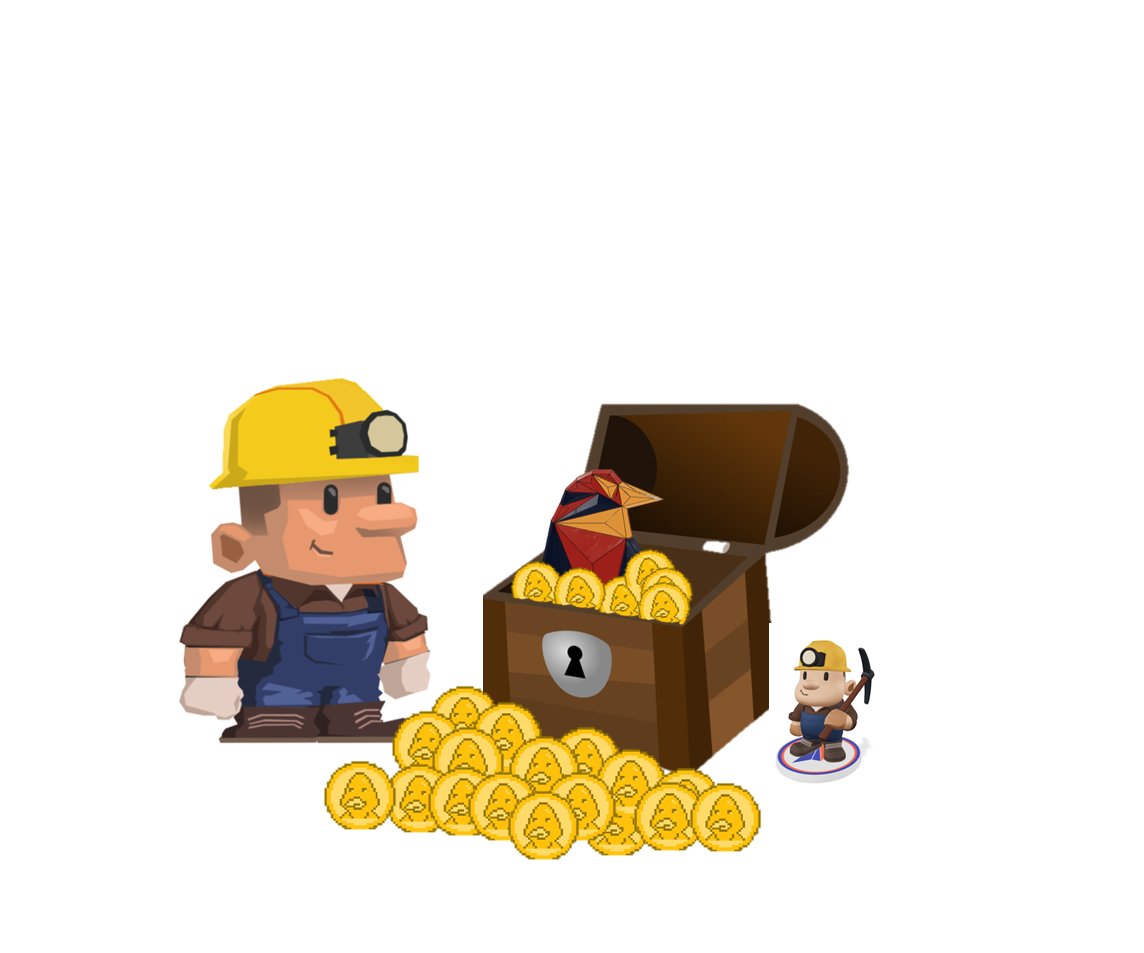 One hard working miner playing the <a href="/Humble_Miner/">TheHumbleMiner ⛏</a>
 #cryptogame just found a treasure chest! What'd they find? 
- Seed Money by <a href="/FowlPunks/">Fowl Punks 🅁🅅🄽</a>
 - An Obsidian Raven by <a href="/TeamNLNFT/">TeamNL 🅁🅅🄽</a> 
- A 3d Humble Miner
Happy mining everyone! ⛏️
#RVN $RVN #NFT #NFTcollection #NFTGiveaways