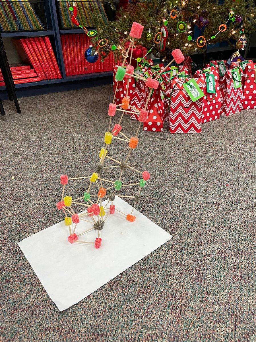 Building towers and working on collaboration and communication with these 5th graders. They are amazing designs thinkers! <a href="/LakewoodEl/">Lakewood Elementary</a> <a href="/CarrieJohnsonWO/">Carrie Johnson</a>