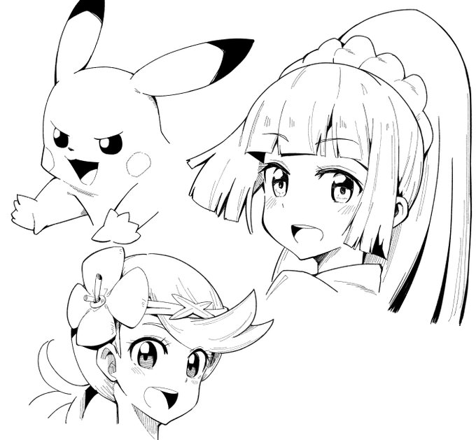 模写しながらペン入れ習作 