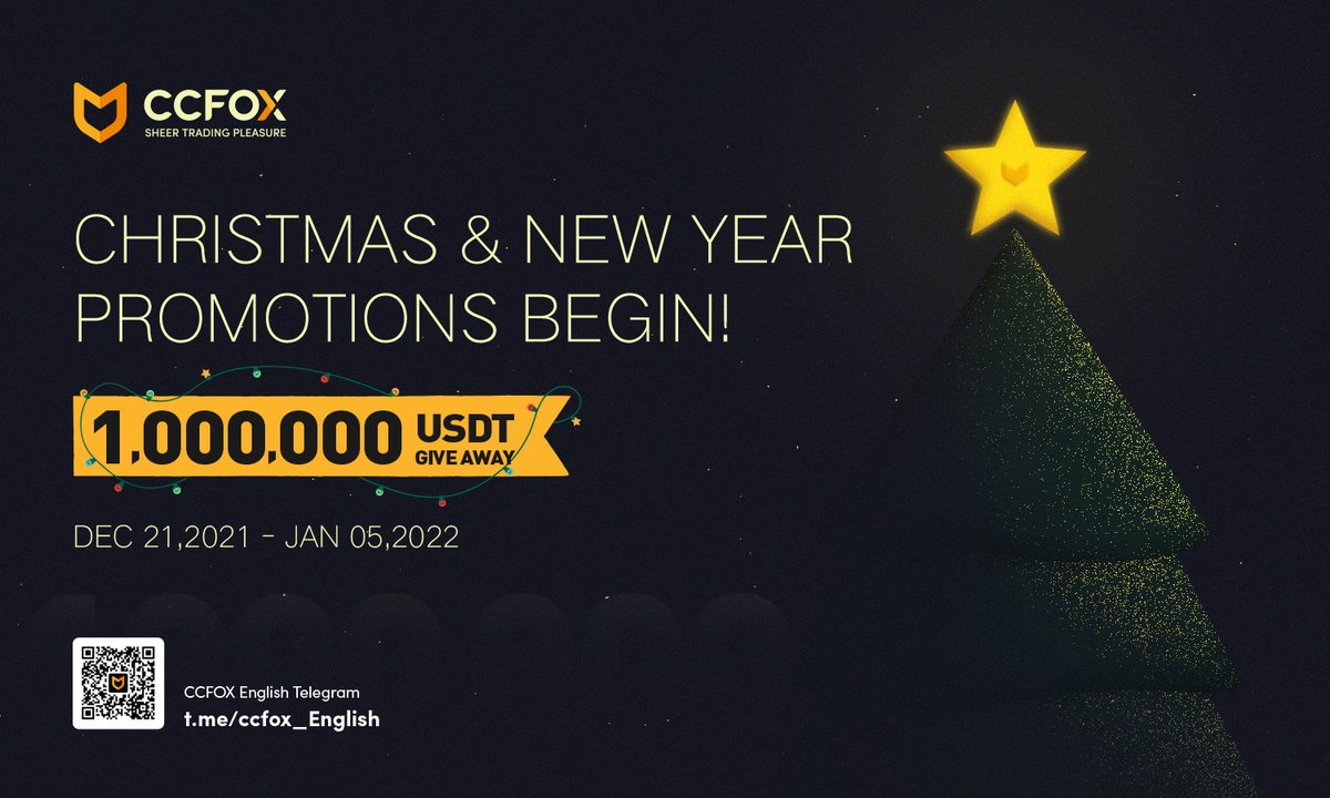 CryptoFox2023's tweet photo. Christmas &amp; New Year Promotions Begin soon!🥳🥳🥳

1,000,000 #USDT Bonus[100% Winning]💰

On Christmas Eve...🎄 

Follow us to earn @CCFOX2020 
#Airdrop #Giveaways #cryptocurrency #Bitcoin https://t.co/FCslPdTUng