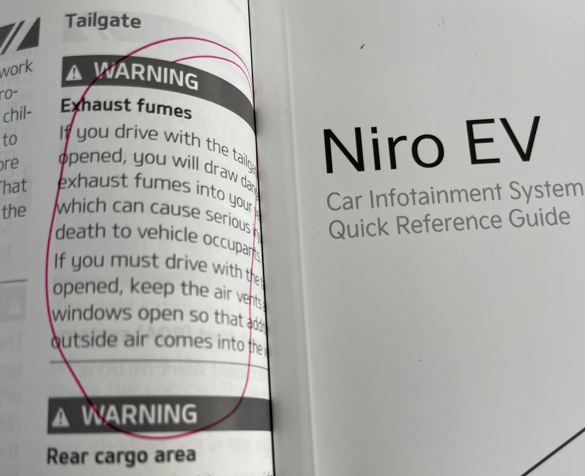 Really <a href="/Kia_Worldwide/">Kia Worldwide</a> ? Exhaust fumes in an EV?
