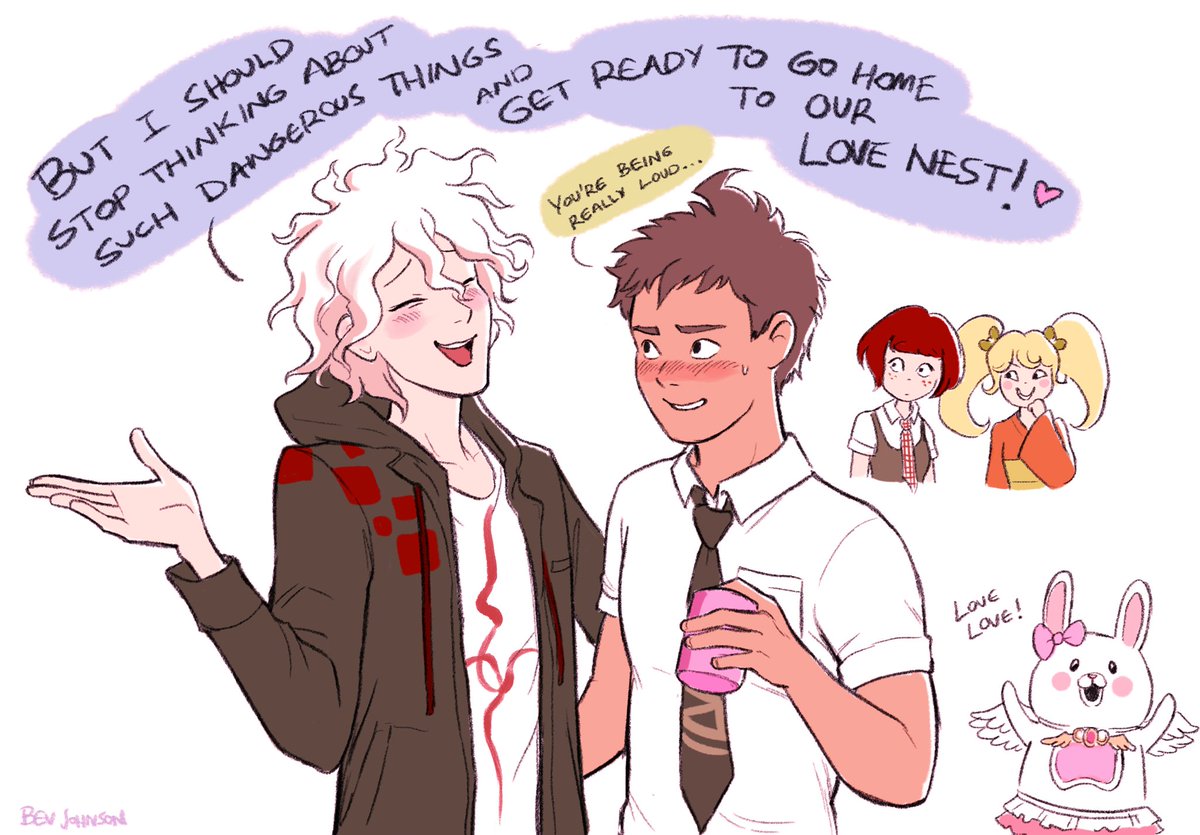 i am possessed #danganronpa 