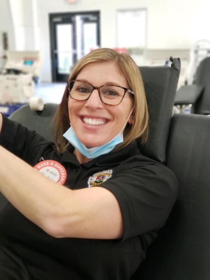 cityofwsfire's tweet photo. Partnered with @cityofwspolice and @RedCross to give the gift of life. #DonatingBlood #PartnersInCommunity #WSFire .107 https://t.co/dPhk4vTHqO