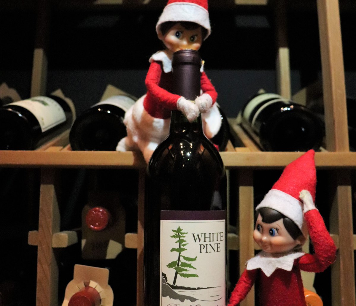 FourWindsCasino's tweet photo. What do you think, Ace? I think the White Pine one looks perfect for dinner at Copper Rock.
#Wine #ElfOnTheShelf #FourWindsFun https://t.co/9HrpKUYbsS