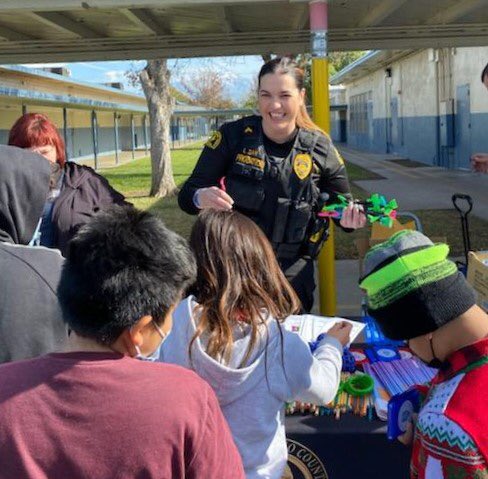 #SBCProbation attended an appreciation day event for the students at Monterey Elementary School in San Bernardino. #InTheCommunity