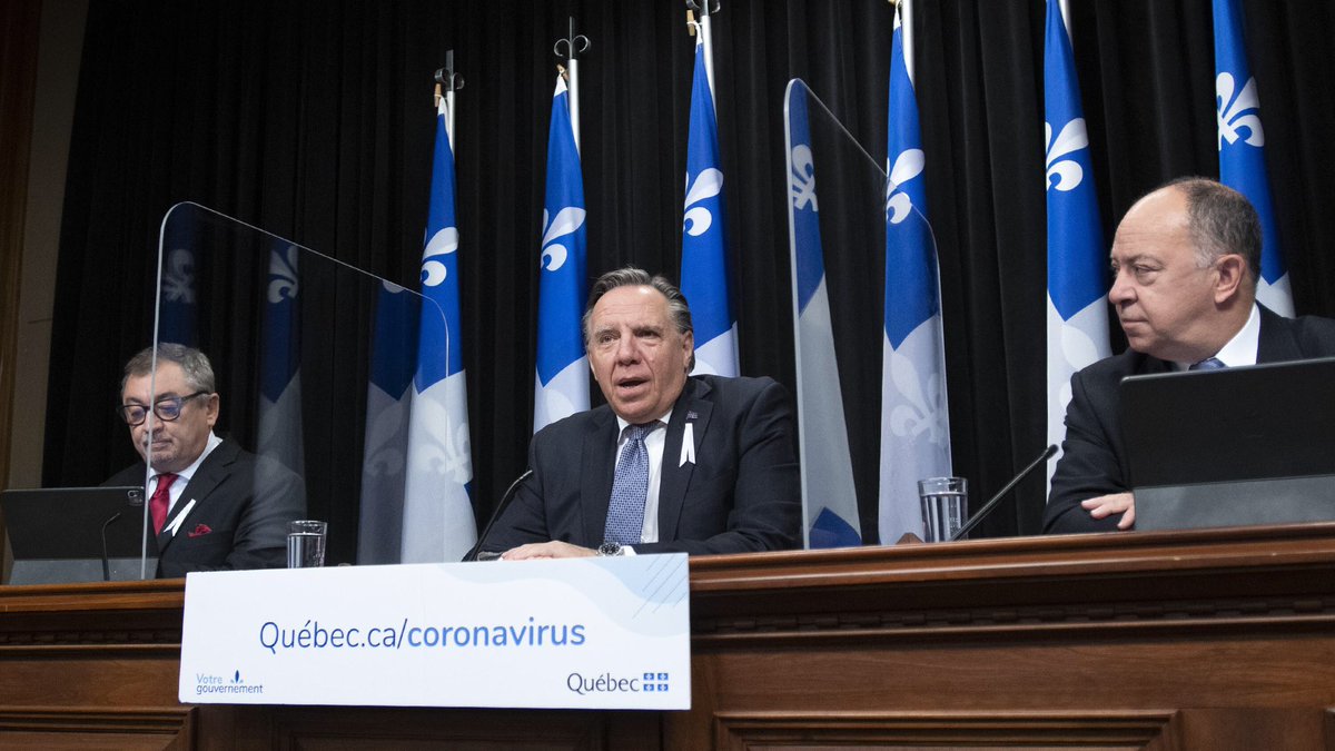 Nouvelles mesures #COVID

Rassemblements à 10

Capacité à 50%: restos, bars, salles de spectacles, amphithéâtres 

3e dose vaccin devancée 60 ans et plus intervalle 3 mois

Rentrée secondaire en présence 10 janvier
Pas de changement rentrée primaire

#polqc