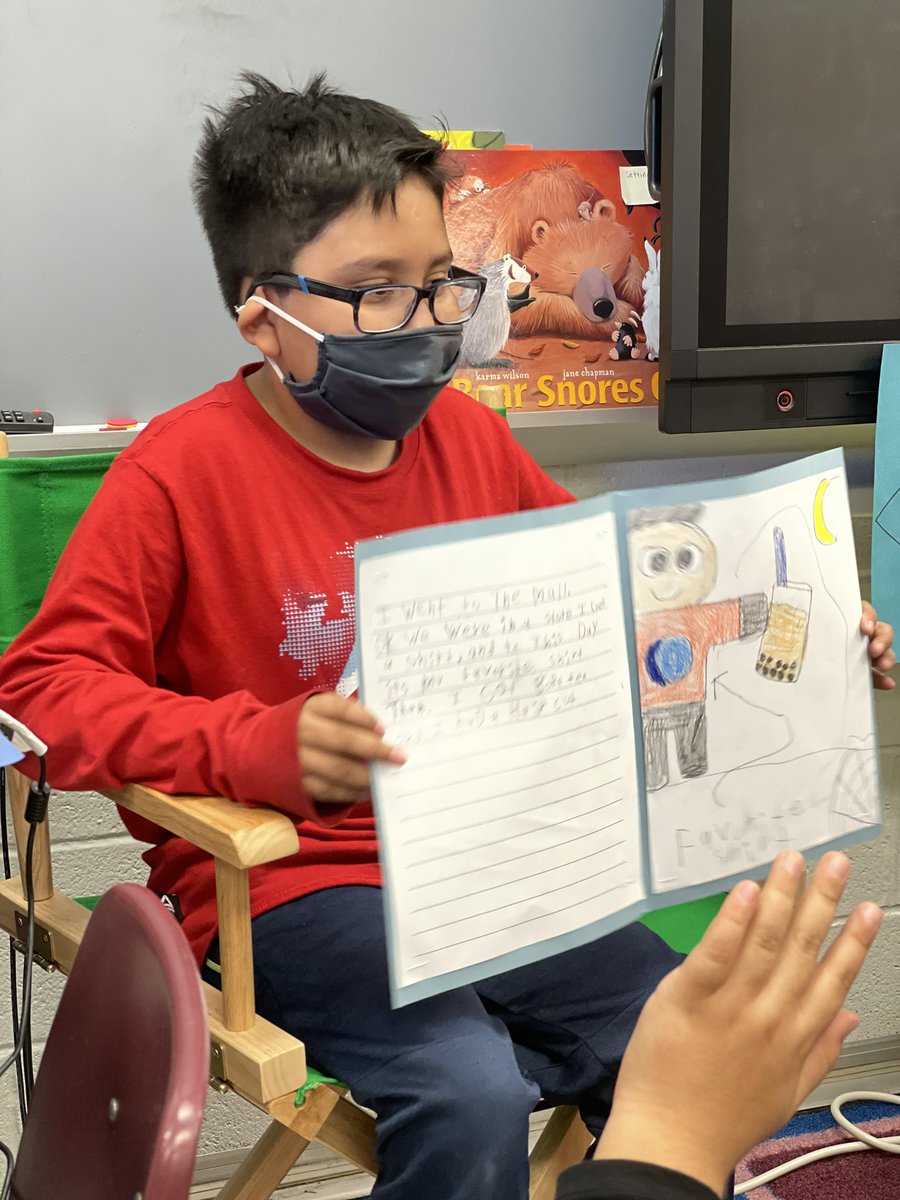 Our 3rd grade authors came together with their buddy class and ended 2021 with an authors celebration featuring their personal narratives! <a href="/EllisSoars/">Ellis Explorers</a>