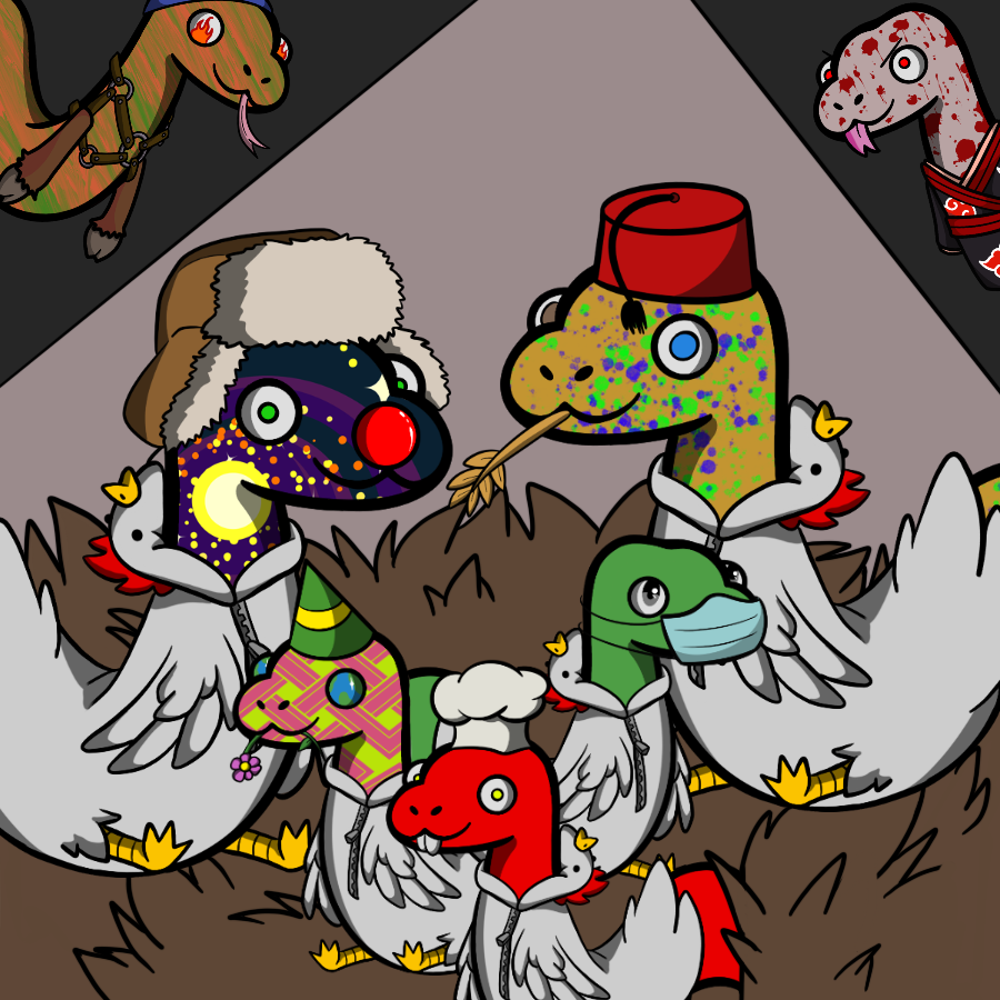 eggheistgame's tweet photo. Another day on the Dangerville Farm, are your Chicken Noodles &amp; Danger Noodles being staked? 

Website:
https://t.co/nnewflxLcz

Opensea:
https://t.co/s4nT4AzDbu

Twitter:
https://t.co/wHRDXpBXwO

Discord:
https://t.co/e6VQaRXK3N

#nftcollectors #NFTcollectibles #P2EGaming https://t.co/y8r7R99l5t