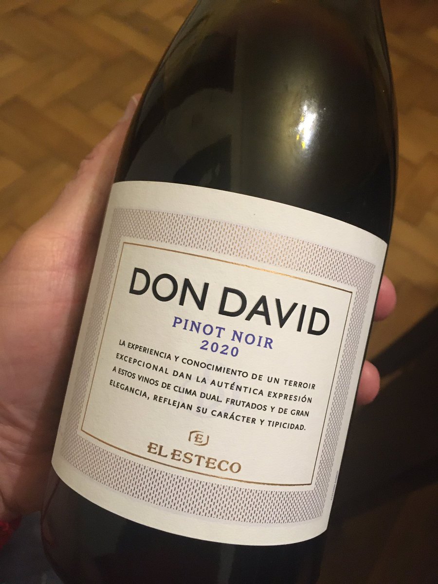 Cuando ya creías que lo había dado todo aparece este hermoso pinot de precio competitivo. TKM, Salta.