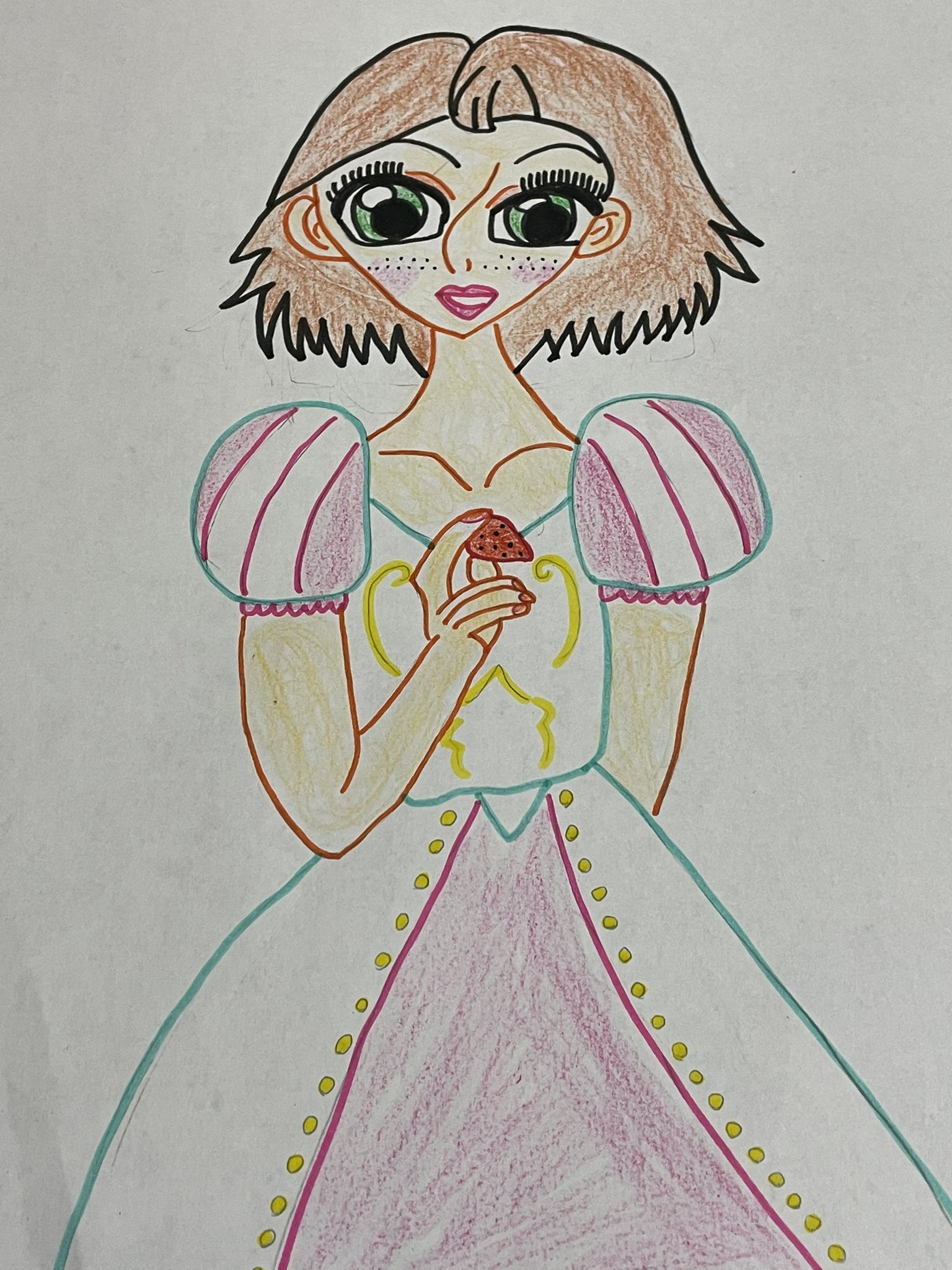 茉莉花 白雪姫 Rapunzel ラプンツェル ディズニープリンセス Disneyprincess Tangled イラスト 色鉛筆画 色鉛筆イラスト T Co Ccfgfpeehv Twitter