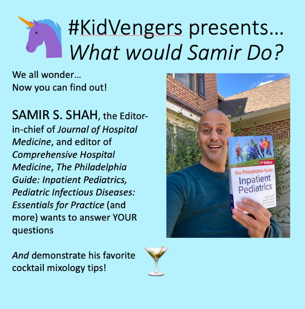 Erin Shaughnessy MD (@eshaughnessymd) on Twitter photo #KidVengers! We have a generous offer by <a href="/SamirShahMD/">Samir S. Shah</a>.
You can win a spot at the What Would Samir Do fireside chat on Dec 21 at 8:30p EST!
How: donate to a food bank, log at HCWvsHunger.org for #KidVengers 🦄 and reply to this tweet with #WWSD! ⬇️ #KidVengers! We have a generous offer by <a href="/SamirShahMD/">Samir S. Shah</a>.
You can win a spot at the What Would Samir Do fireside chat on Dec 21 at 8:30p EST!
How: donate to a food bank, log at HCWvsHunger.org for #KidVengers 🦄 and reply to this tweet with #WWSD! ⬇️