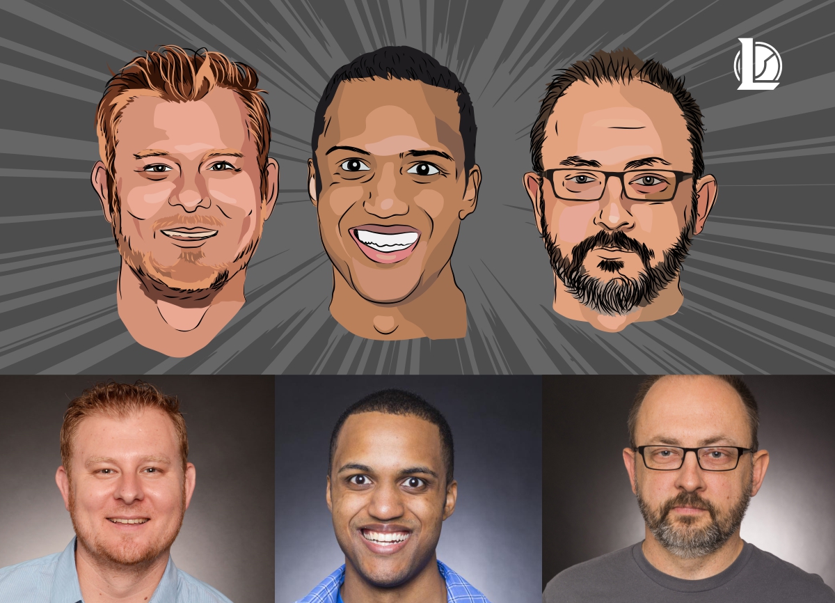DmitriLineking's tweet photo. Few images of @LeagueOfLegends devs transformed into game characters. Official collaboration. More you can find at my Instagram https://t.co/9vTeYzzz6D

#lol #LeagueOfLegends #vector #vectorart https://t.co/CMAOpnsEDk