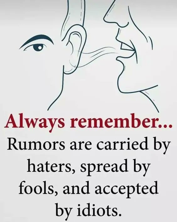 Rumors…