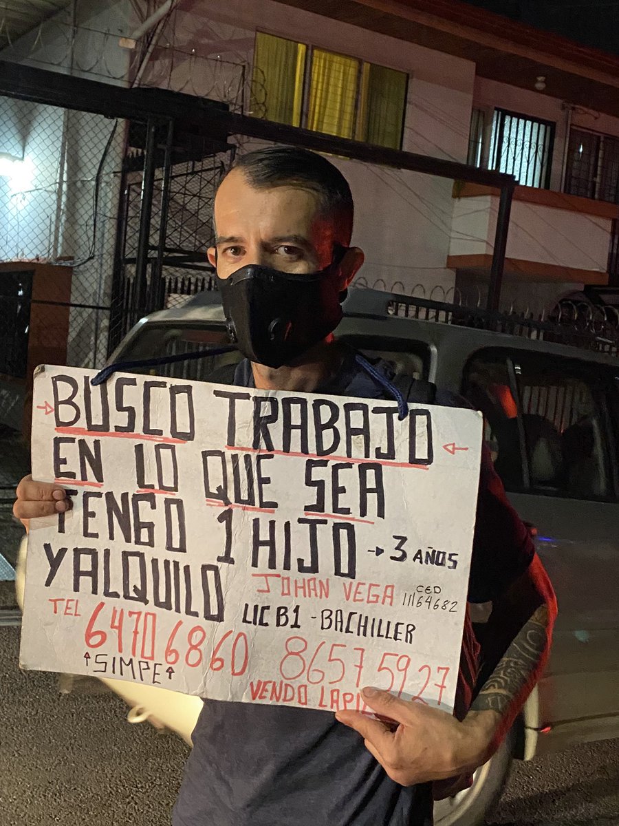 Por favor rt …. El señor comenta trabaja en lo que sea …. Ayúdenme a que le llegue a alguien que lo pueda ayudar .