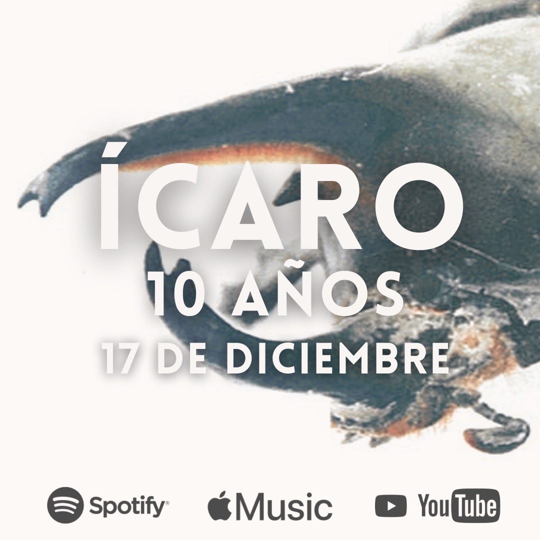 La primera grabación de Monodram cumple diez años y para celebrarlo tendremos el lanzamiento este 17 de Diciembre de un compilado conmemorativo con siete versiones de uno de nuestros temas más representativos, Ícaro.
Incluye nuevas y antiguas versiones.
bit.ly/Ícaro10años