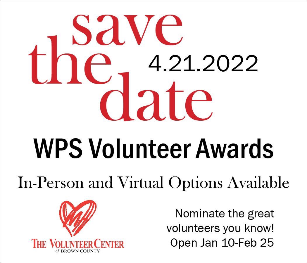 The holidays are a perfect time to reflect on the volunteers within your agency or in your life who are truly a blessing to the organization(s) they serve and the community at large! Please consider who you would like to nominate for the WPS Volunteer Awards!

#wpsvolunteerawards