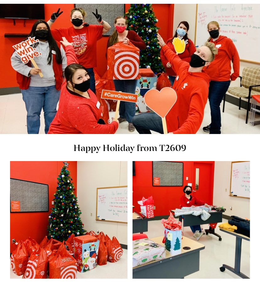 Every year we utilize whatever donatable funds we have left in Dec to help provide Christmas gifts to a family in need.This year thanks to <a href="/Target/">Target</a> &amp; #TheGreatGiftTogether we were able to sponsor 20 children🤍🎄#TargetGivesBackG197
#R100Cares <a href="/OneEyedLance/">Lance Leithead</a> <a href="/r_d_parsons/">RD Parsons</a> <a href="/Mjhoelzle/">MacJHoelzle</a>