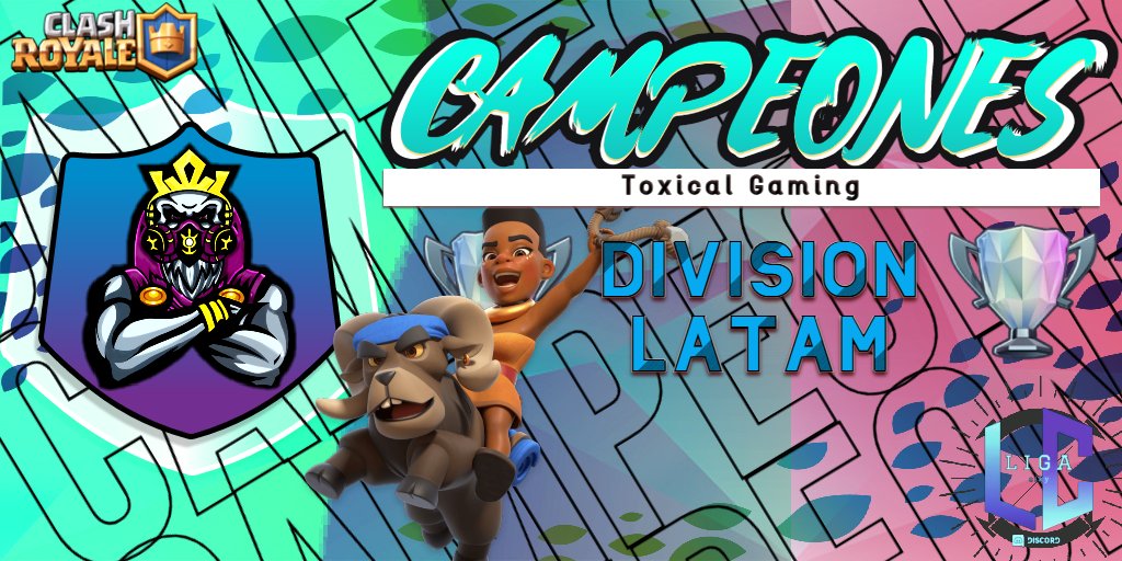 ¡FELICIDADEZ  <a href="/ToxicalGamingGG/">👑𝕋𝕠𝕩𝕚𝕔𝕒𝕝 𝔾𝕒𝕞𝕚𝕟𝕘👑</a> ! 
Tras una buena fase de grupos, manteniendo el primer lugar, consiguen salir campeones de la #DIVISIONDIAMANTE. Muchas felicidades, de parte de todo el staff de CLKYGAMING, les deseamos mucha suerte en todas sus competiciones y felices fiestas <3
