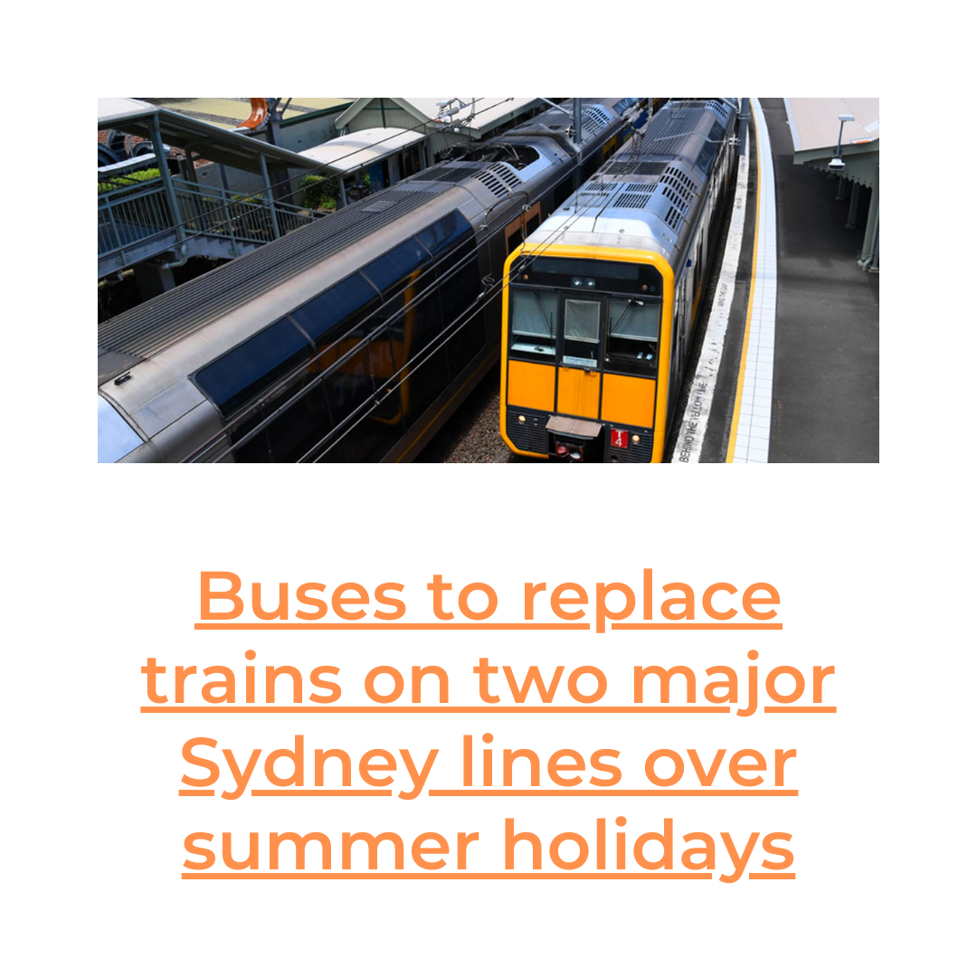 Transport_AA's tweet photo. Transport chaos set to erupt over Christmas as Sydney train lines shut down. Read more here https://t.co/XJ16Nvu11c

#sydney #nsw #trains #traindrivers #transportindustry #sydneymetro #australiatransport #australianews #transportnews https://t.co/5ohuj5UxY3