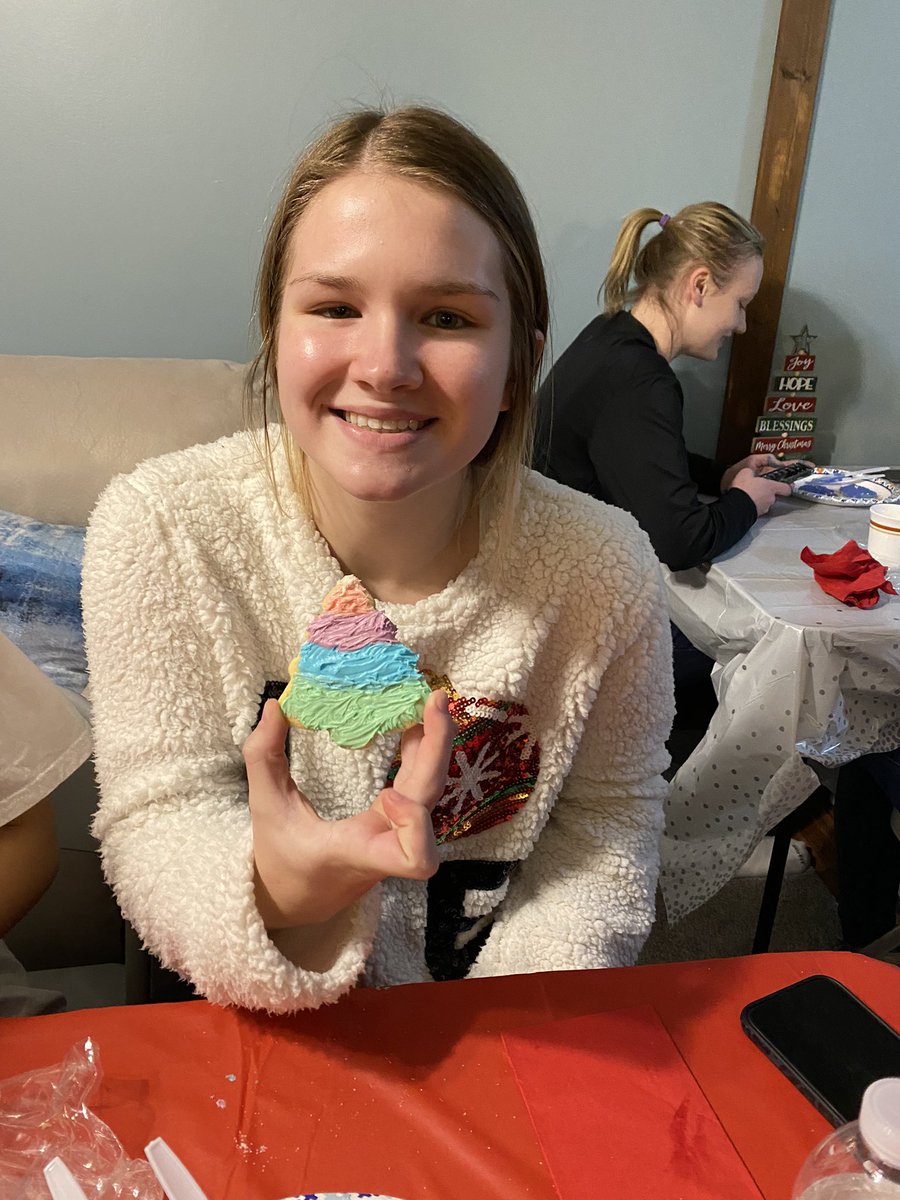 Emily is rocking the pastels