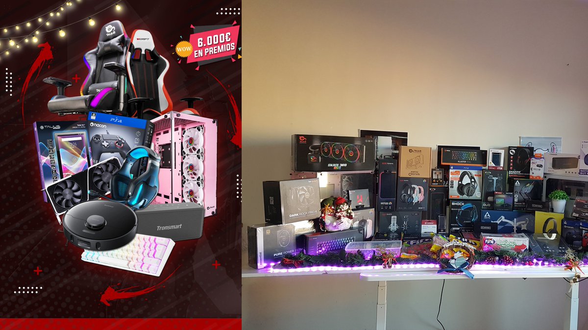multigeekx's tweet photo. 🔥 ¡ SORTEO DE 2 PC GAMING &amp; 6.000€ !🔥

Link del vídeo en youtube: https://t.co/PT1JfEe2hb #PCGamingSorteo https://t.co/QHvYQsYPZE