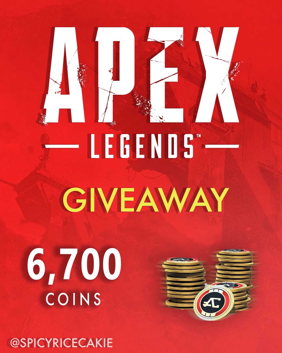 SpicyRiceCakie's tweet image. ⚠️APEX GIVEAWAY ENTRY⚠️
Here's the entry to win $80 worth of Apex Coins. 
A little Merry Christmas to all😊

#Twitch #TwitchStreamer #SmallStreamers #ApexLegends #ApexLegendsGiveaway

gleam.io/HsTYy/80-apex-…