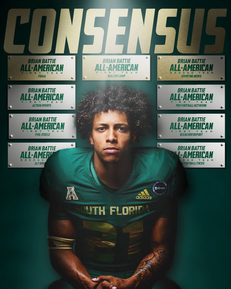 The votes are in… you can now refer to him as your 𝐂𝐨𝐧𝐬𝐞𝐧𝐬𝐮𝐬 All-American, Brian Battie 🔥

<a href="/battie941/">Brian Battie 💂🏽</a>