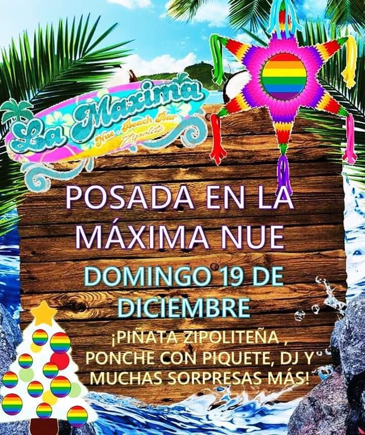 Visita_Zipolite's tweet photo. Este Domingo 19 de Diciembre, no te puedes perder esta POSADA que nuestros amigos de la Máxima Nue está preparado para ti. https://t.co/malNKpLVJv