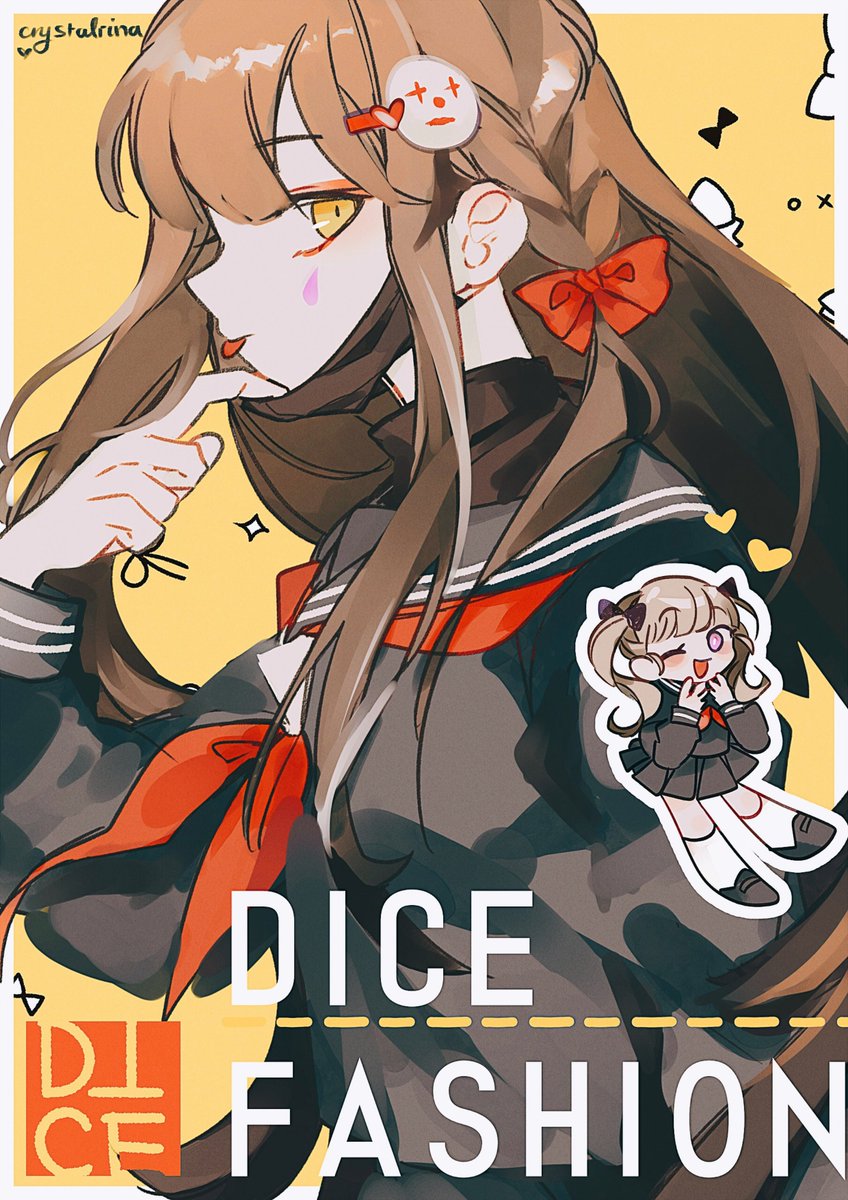 Crystalrina_'s tweet photo. Time to show my piece for @DICEzine !
Hope you guys enjoy the zine just as must as i do 💜 https://t.co/dQUGRqWz0r