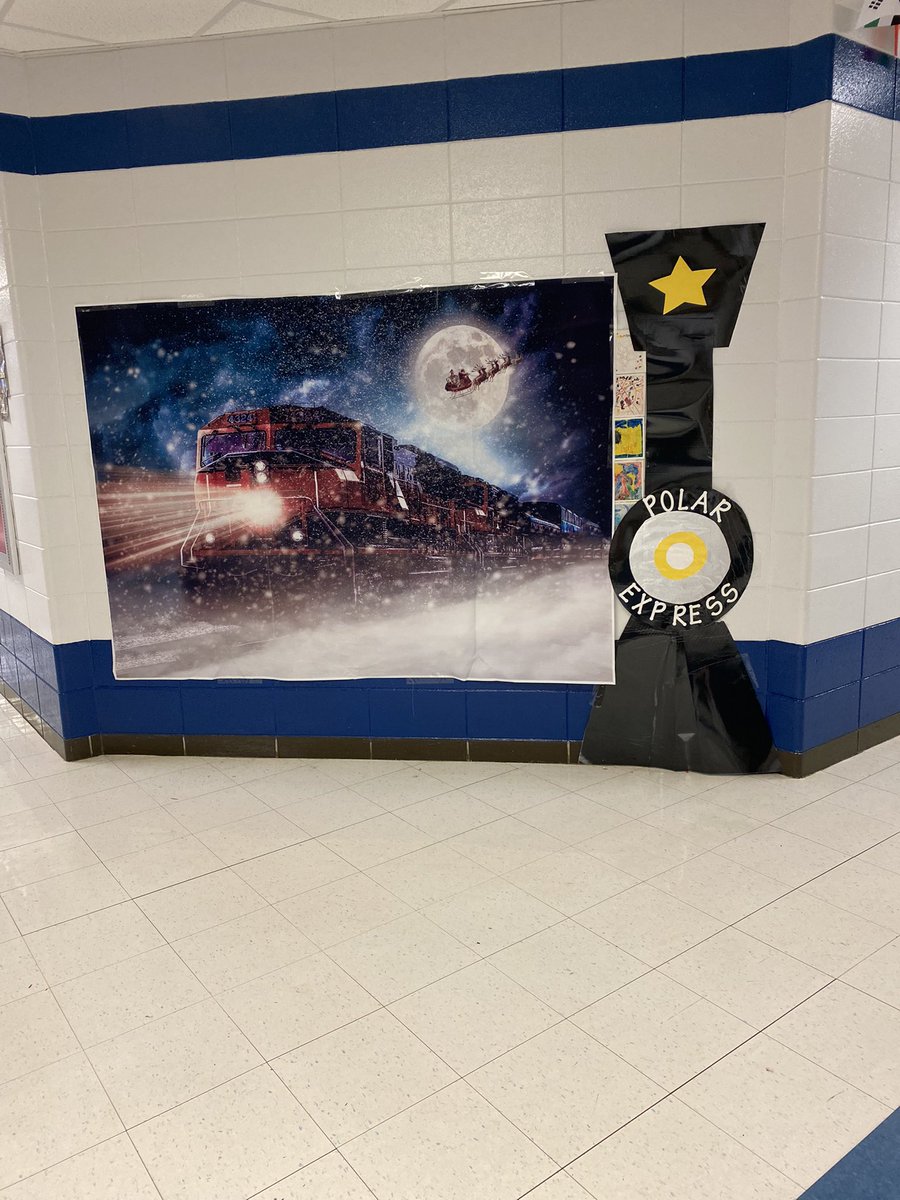 morrelltt's tweet photo. Today was the 5th annual Polar Express parade @jtownelementary It was a fun, exhausting, HOT day but the smiles made it all worth it. I might even change my mind and continue to do it next year. #polarexpressday https://t.co/HBIP3Bihof