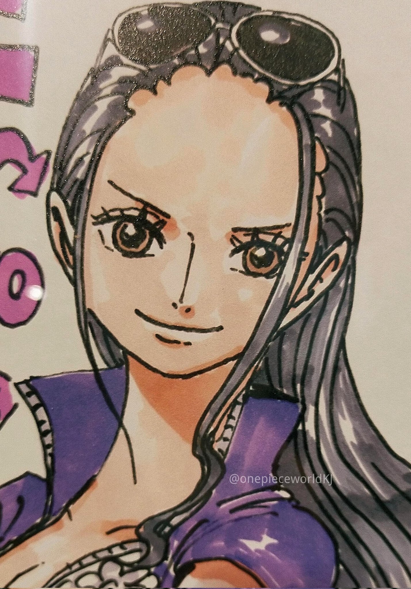 ONE PIECE - ONE PIECE ニコ・ロビン おロビ ロビン 芸者 筆記帳 ノート 未開封 ワンピース ニコ・ロビン おロビ 缶バッジ - メルカリ