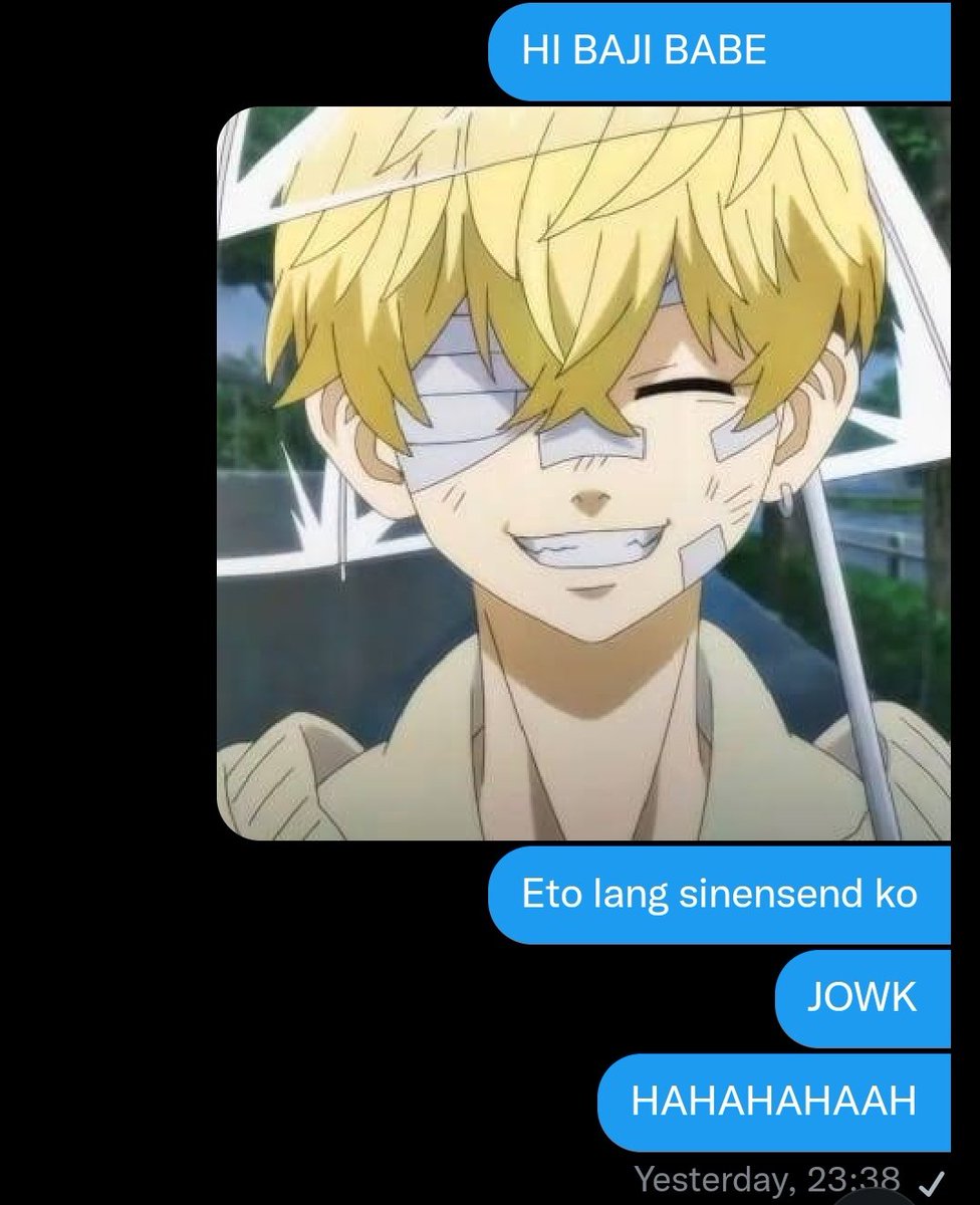 chifuyu1stdiv's tweet photo. HAHAHAHAHA gusto ko yung demanding si baji babe ng slight 🥺 https://t.co/j59OV8Q7MY