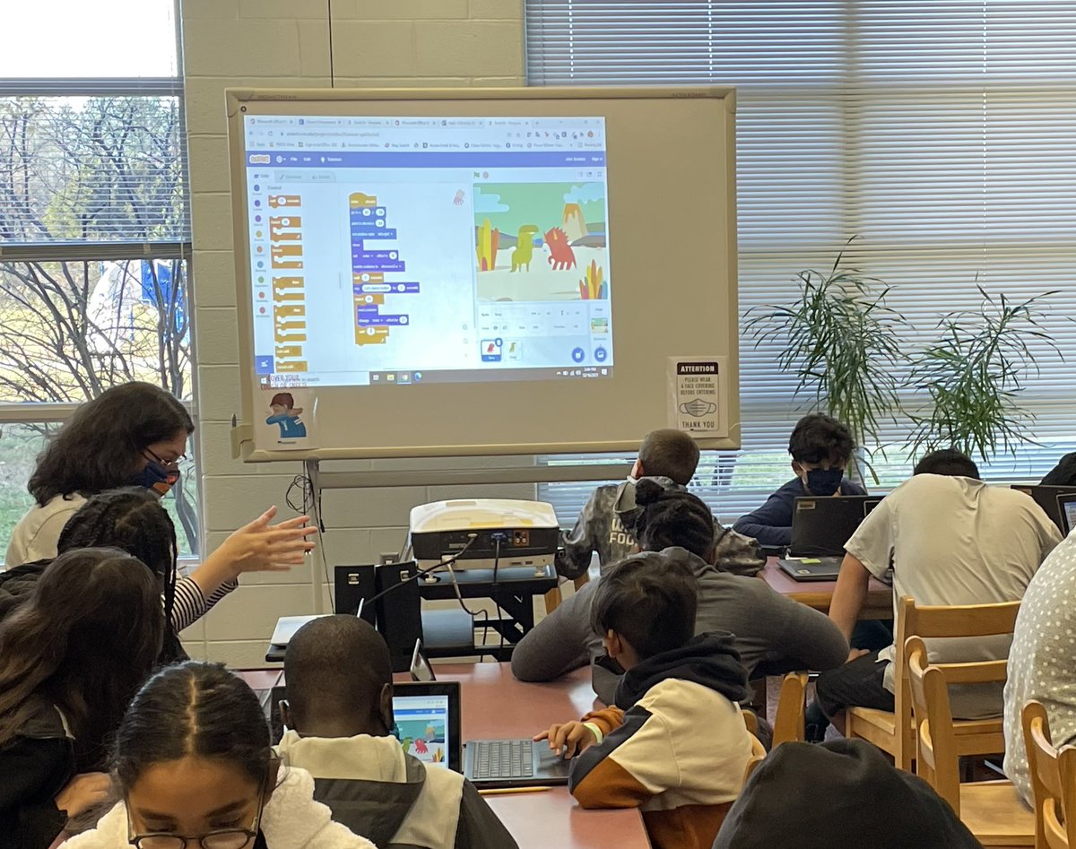 Christy Klisiewicz (@cklisiewicz) on Twitter photo Ms. Meek shared her coding expertise during Encore this week. All Explorers were engaged as they extended their programming skills this week before Winter Break. <a href="/themeekmoose/">Heather Meek</a> <a href="/EllisSoars/">Ellis Explorers</a> <a href="/kphillips205/">Ms. Phillips</a> <a href="/scratch/">Scratch Team</a> Ms. Meek shared her coding expertise during Encore this week. All Explorers were engaged as they extended their programming skills this week before Winter Break. <a href="/themeekmoose/">Heather Meek</a> <a href="/EllisSoars/">Ellis Explorers</a> <a href="/kphillips205/">Ms. Phillips</a> <a href="/scratch/">Scratch Team</a>