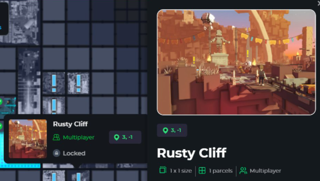 ranke_o's tweet photo. @TheSandboxGame Rusty Cliff
co-ordinates: (3, -1) https://t.co/POB7LHiEut