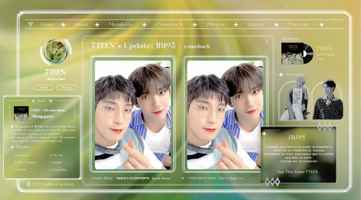 7TEENSN's tweet photo. 𝗦𝗔𝗬 𝗧𝗛𝗘 𝗡𝗔𝗠𝗘  𝟟𝕋𝔼𝔼ℕ ✦ 𝗱𝗶𝗮𝗺𝗼𝗻𝗱𝘀 𝗮𝘁  📸⨾ #𝐁𝐞𝐬𝐭𝐢𝐞𝐬𝟵𝟱𝐂𝐁

Elyas y Saturno están muy felices de acompañar a @justbeJBJ95 en su CB. Muchas felicidades guapísimos, suerte en todo. ¡Éxito! https://t.co/QDYjeKPPGe