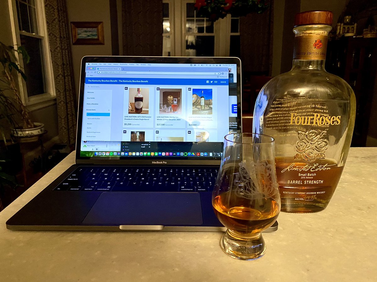 We’re amazed by the astounding generosity y’all are displaying tonight!

More items will be added soon, so don’t forget to keep checking back.

Text “KYbourbon” to 243-725 or visit kybourbonbenefit.com to sign up &amp; bid.

Cheers!

 #KentuckyBourbonBenefit
#KYBourbonBenefit